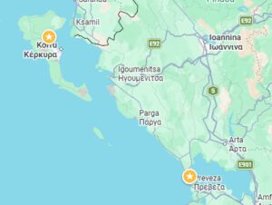 Überführung von Gouvia nach Preveza