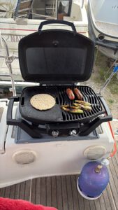 Der Grill darf nicht fehlen