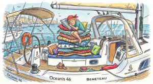 An Deck ist es wohnlich geworden