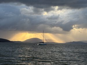 Land in Sicht